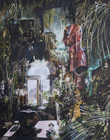 Firstflush Daydreaming, 2015, akryl na plátně, 150×190 cm