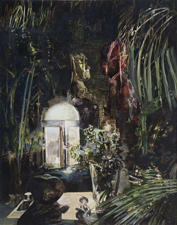 Firstflush Daydreaming, 2017, akryl na plátně, 190 × 150 cm