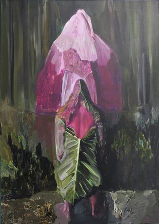 Trust me VI (NZ cyklus), 2017, akryl na plátně, 160 × 110 cm