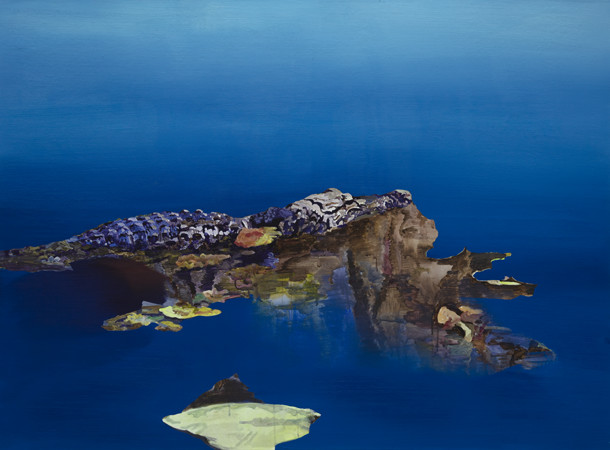 Cyklus Noční 3/1, 2019, akryl na plátně, 110×150 cm