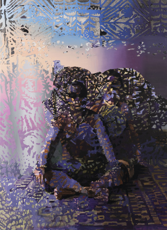 Falekava house, 2020, olej na plátně, 180×130 cm