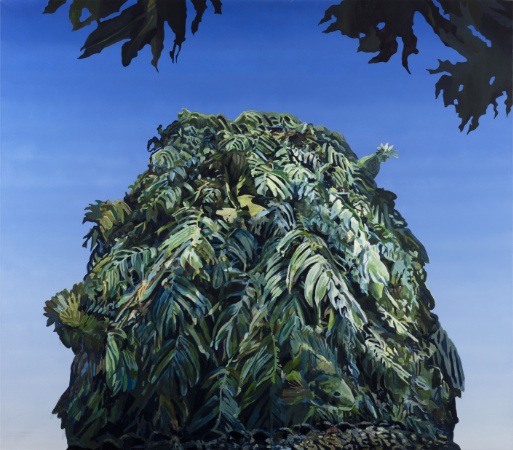 Téměř klidný den 3, 2020, olej na plátně, 170×190 cm